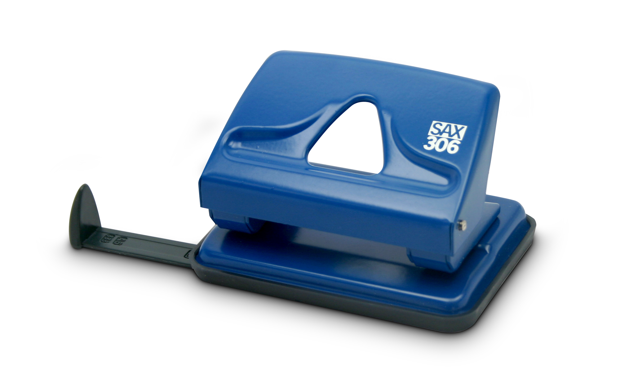 Bušilica za papir Sax 306 - 2 rupe do 20 listova - plava