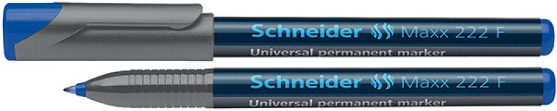 Marker OHP Schneider 222-F 0,7 mm plavi