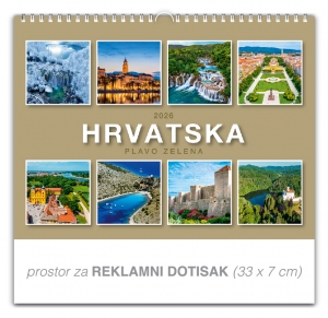 KALENDAR PLAVO-ZELENA HRVATSKA