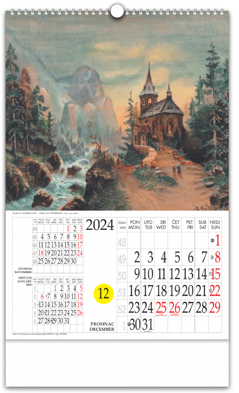 Kalendar bojanka