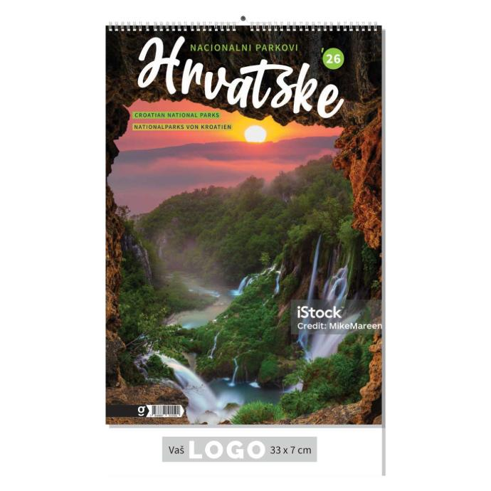 Kalendar Nacionalni parkovi Hrvatske 